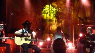 Sonata Arctica - Wanted dead or alive (Bon Jovi cover) - Paris 14 11 2012