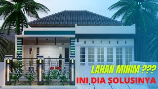 RUMAH MINIMALIS MODERN 8X12 || MEMANFAATKAN LAHAN MINIM DENGAN SOLUSI YANG TERBAIK