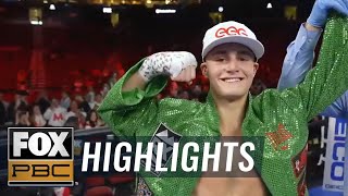 Vito Mielnicki Jr. vs Nicholas DeLomba | FULL HIGHLIGHT | PBC on FOX