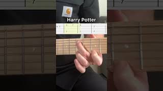 Harry Potter Guitar + Tabs #guitarsheetmusic #easyguitartabs #guitartutorial #guitarcover