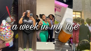 a week full of random days | beginner gym vlog, study tables, probate