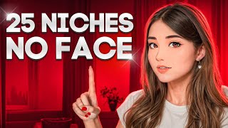 25 Best Niches You Can Do Without Your Face on YouTube