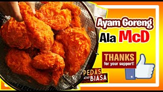 RESEPI AYAM GORENG MCD | IDEA LEPAS LIHAT VIDEO SUGU PAVITHRA ??