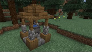 How to make a Simple well in Minecraft