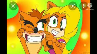 crash x tawna um amor de bandicoots de romance animal de amor e paixão 😍😍😖💗💗👉👈🌼🌺🌸