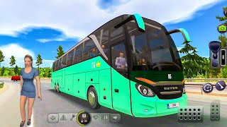 Indonesia Bus Simulator games 2023 || Driving Passanger Bus || Android Gameplay