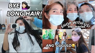 CUTTING OUR HAIR SHORT!!  + ERRANDS (YAY!!)