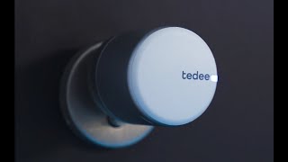 Tedee smart lock. Unlock your door with your smartphone!