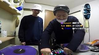 bashoさんとDJしてみた。   TOSHIKI HAYASHI(%C) LIVE Streaming  2021/01/03