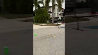 INSANE SKATEBOARDING BOARDSLIDE TO BEERPONG CUP TOSS TRICK SHOT #Shorts