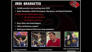 Why Choose JROB Wrestling Camps? | 2018 Live Webcast Recording