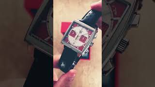 The TAG Heuer Monaco Is A 70s Icon Watch⌚ Unboxing Fashion|#watch #1millionviews #shorts