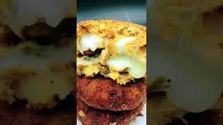 Cheese burst chicken cutlets |#shorts