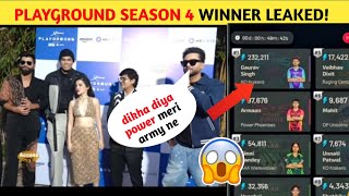 Playground season 4 winner leaked 😱😱||elvish yadav||Munawar faruqui🤩||#viralvideo #playground