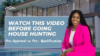 Understanding Mortgage Pre-Approval VS. Getting Pre- Qualified || REAL ESTATE || VLOG