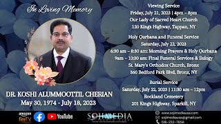 VIEWING SERVICE | DR. KOSHI ALUMMOOTTIL CHERIAN