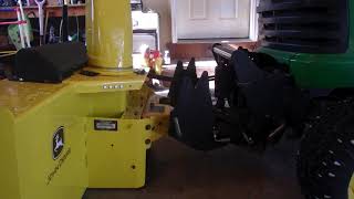 John Deere 54 Snowblower Overview!