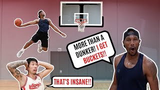 EPIC 1v1 WORLD'S GREATEST DUNKER Chris Staples!