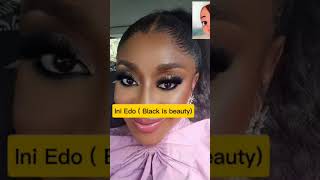 Black is Beauty# Ini Edo Nollywood actress, flavor music # Watch till end