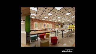 Canteen area design #interior designer