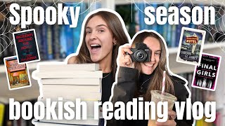 Reading highly rated spooky season books for a week 👻✨ | booktube