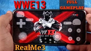 WWE13 GAMEPLAY IN REALME 3 | HELIO P70 | DOLPHIN EMULATOR HIGH SPEED | 2019