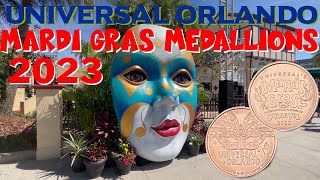 Mardi Gras Medallions 2023 | Universal Orlando