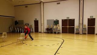 Early Morning Basketball Drills with Boston - 20170210 064655