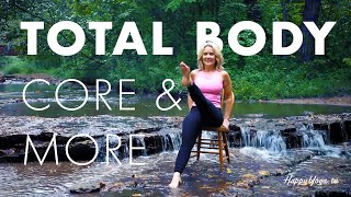 10 Minute Chair Yoga Total Body Core & More