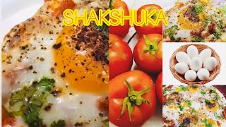 SHAKSHUKA | EGG IN TOMATO SAUCE | HEALTHY BREAKFAST RECIPE | @MykitchenMyideas