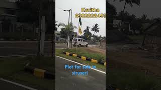 vandalur to kelambakkam on road project DTCP AND RERA approved villa plots forsale 6382828451