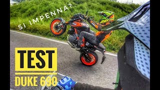 TEST KTM DUKE 690 | Forno 1 - 0  Elettronica