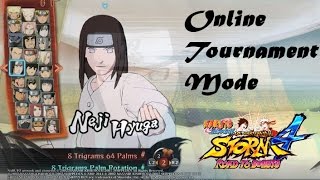 Neji Online Tournament Mode | Naruto Ultimate Ninja Storm 4 Road To Boruto