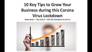 10 Key Actions to Get Great Sales Results in this Corona Virus Lockdown