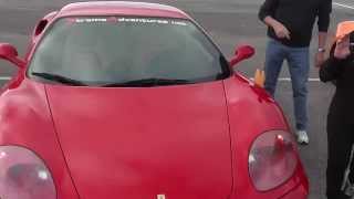 Dan Vincent drives a Ferrari 2