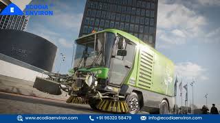 HEAVY DUTY COMPACT ROAD SWEEPER RAVO 5E | ECODIA ENVIRON