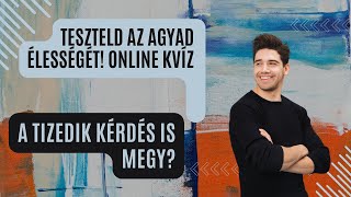 Teszteld az agyad élességét! Online kvíz! A tizedik kérdés is megy?