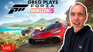 RACING ON A VOLCANO | Greg Plays Forza Horizon 5 Episode 2