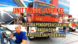 TES CARA PENGOPERASIAN UNIT TANGGA 32m SNORKEL 2002 (BRONTO SKYLIFT)