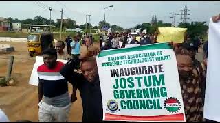 Nigeria Labour Congress Makurdi on nationwide strike