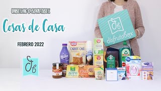 🎁DISFRUTABOX COSAS DE CASA💙🏠 Unboxing | La caja sorpresa de enero 2022