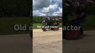 old oil pull #tractor in #parade