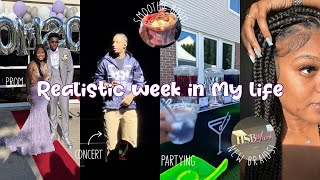 Realistic week in my life ✩ | hair appt, prom sendoff, 21 savage concert, etc… | ✩