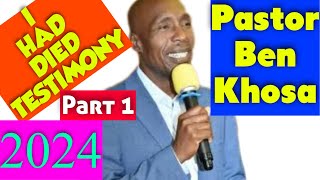 Pastor Ben Khosa TESTIMONY About HELL & HEAVEN After DEATH! ( GIYANI 2024) (1/2)