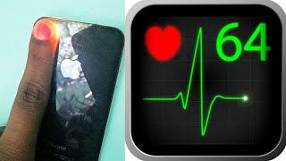 Make Your Phone As A Heart Rate Monitor With Cameras & flash | 💯 working