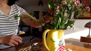 How to make Viral Baso Aci Tulang Rangu || Bought flower in Rewe Germany