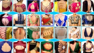 🔥50 Viral Blouse Back Neck Collections | Blouse Back neck images | New Modal Blouse Designs