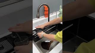 This sink is an absolute game-changer in the kitchen!