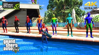 GTA 5 Epic Ragdolls | Spiderman and Super Heroes Minions Jumps/fails (Euphoria Physics)Episode, 164