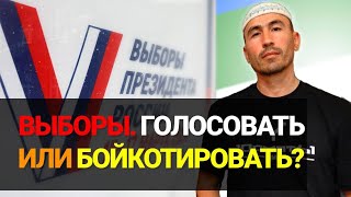 ВЫБОРЫ. ГОЛОСОВАТЬ ИЛИ БОЙКОТИРОВАТЬ?